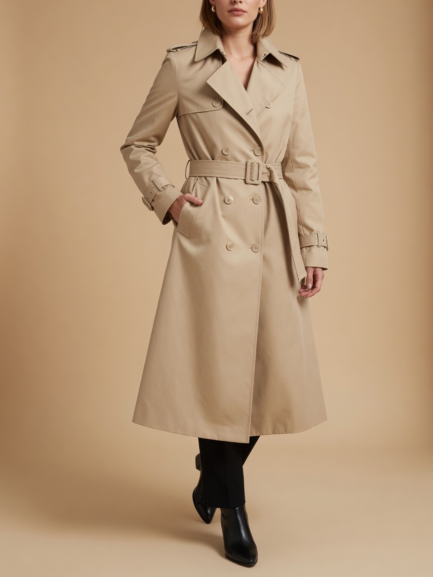 Classic Beige Trench